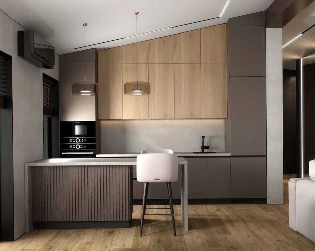 Modular house 127 m² — visualization