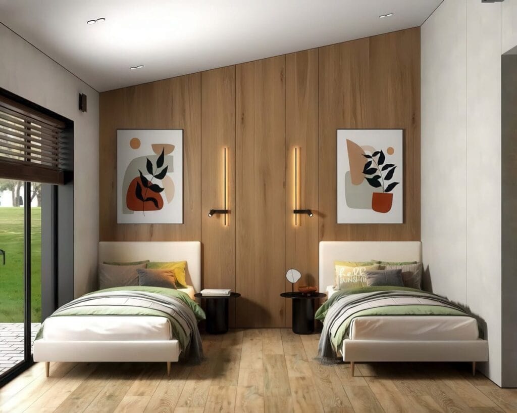 Modular house 127 m² — visualization