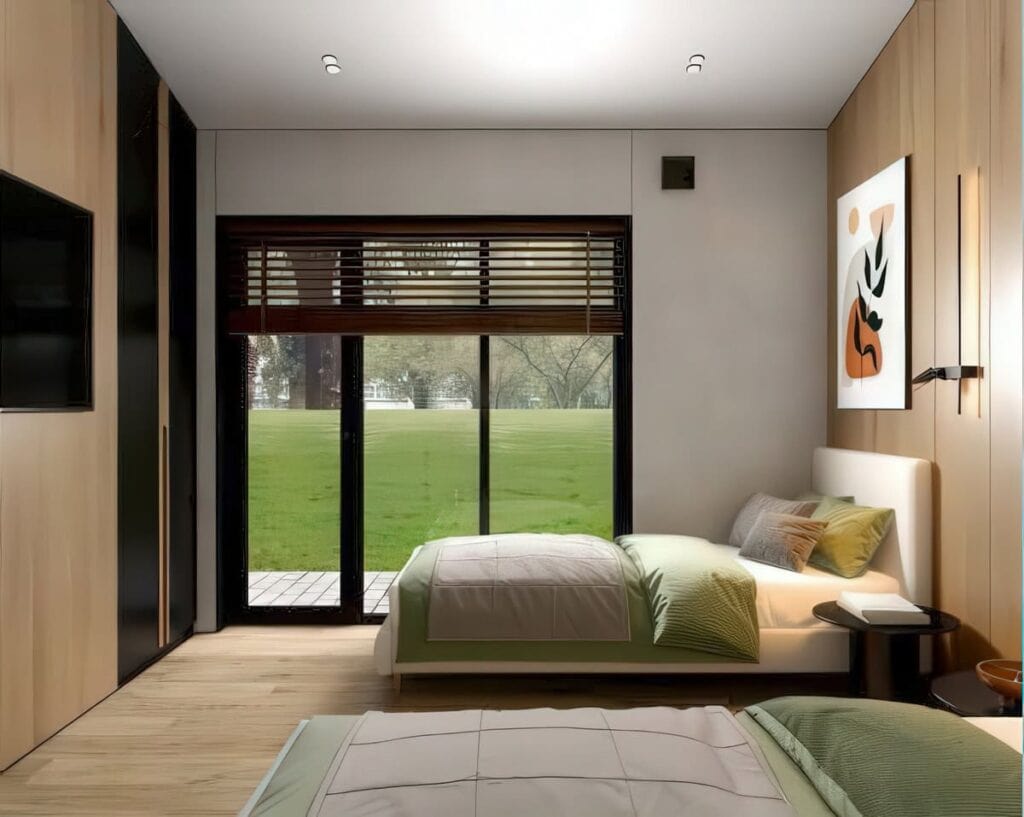 Modular house 127 m² — visualization