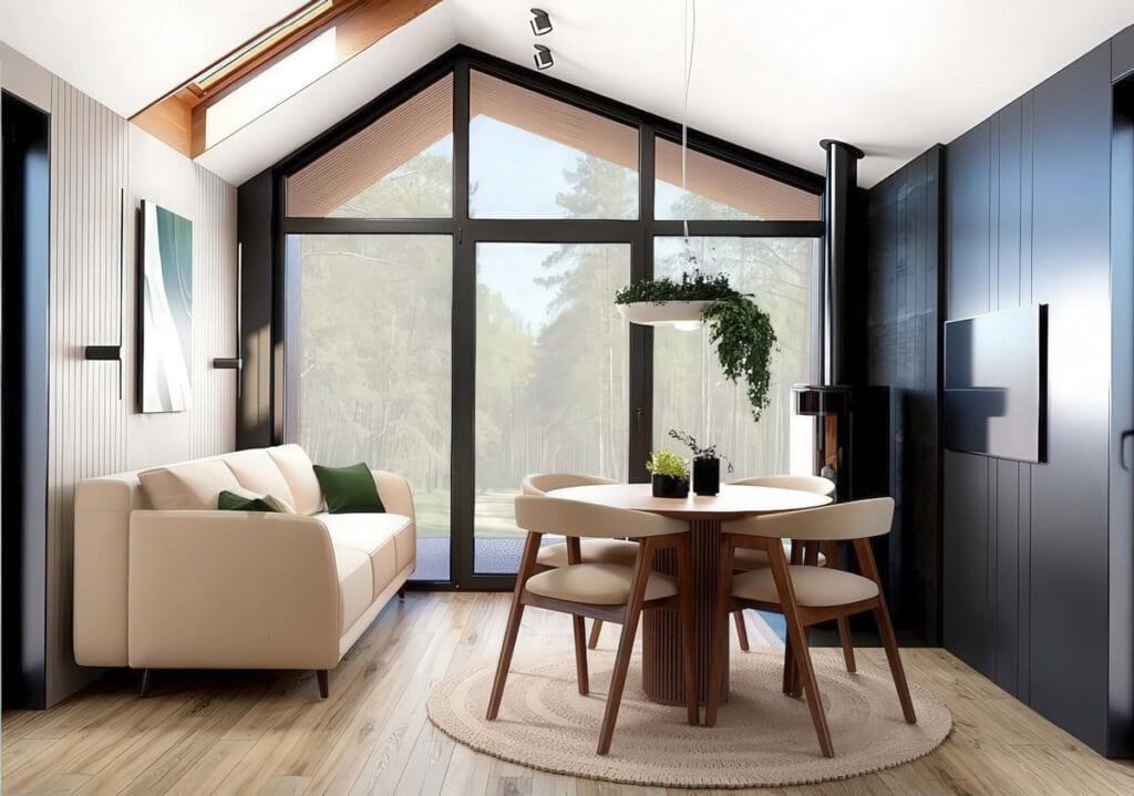 Modular house 46 m² — visualization