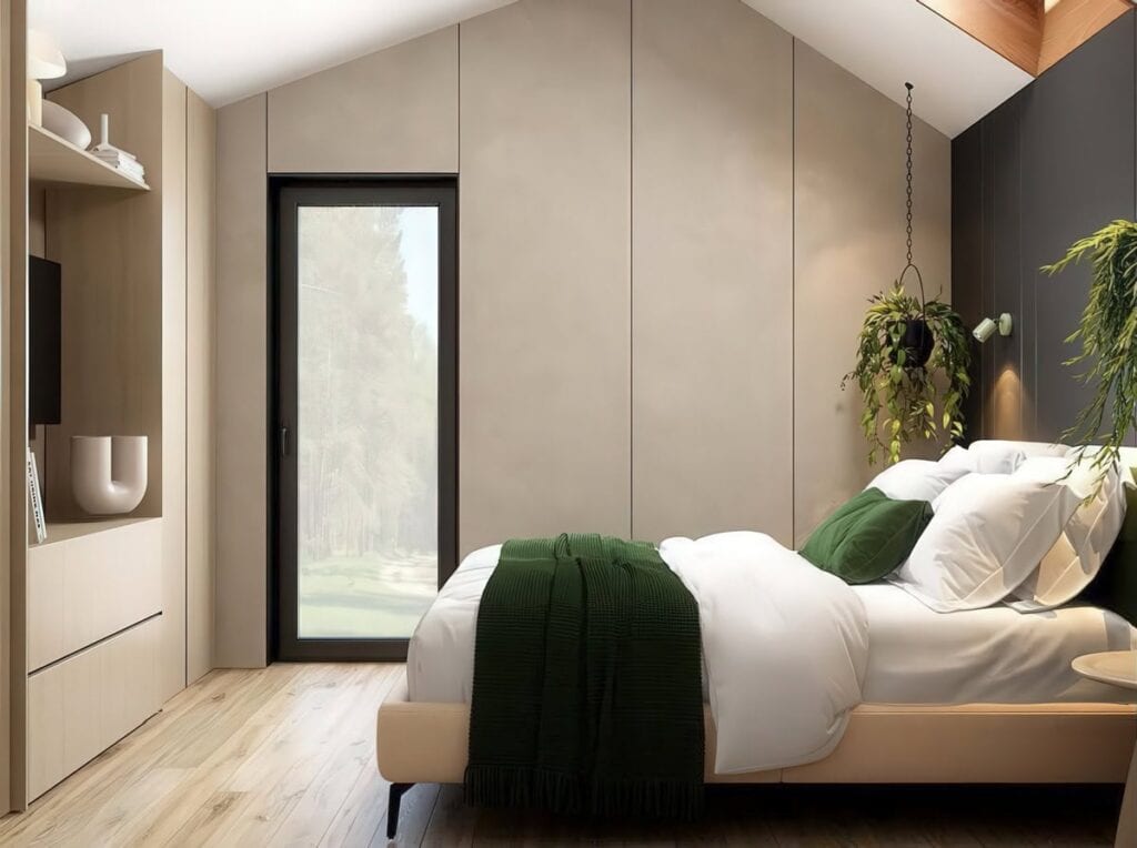 Modular house 46 m² — visualization