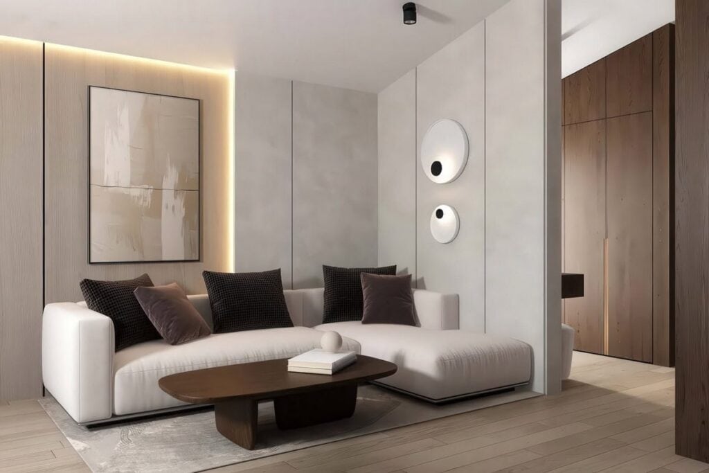 Modular house 98 m² — visualization