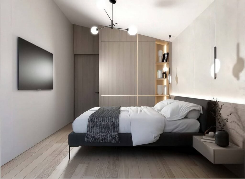 Modular house 98 m² — visualization